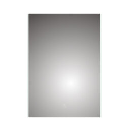 iBathUK Nebula Wall Mounted LED Illuminated Bathroom Mirror with Touchless Sensor and Demister Pad with White Lights, 500 x 700mm