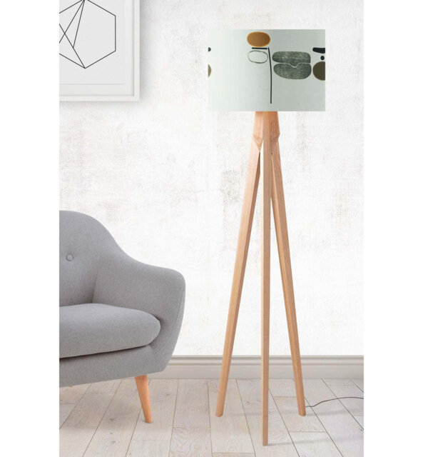 21cm H Linen Drum Lamp Shade ( Uno )