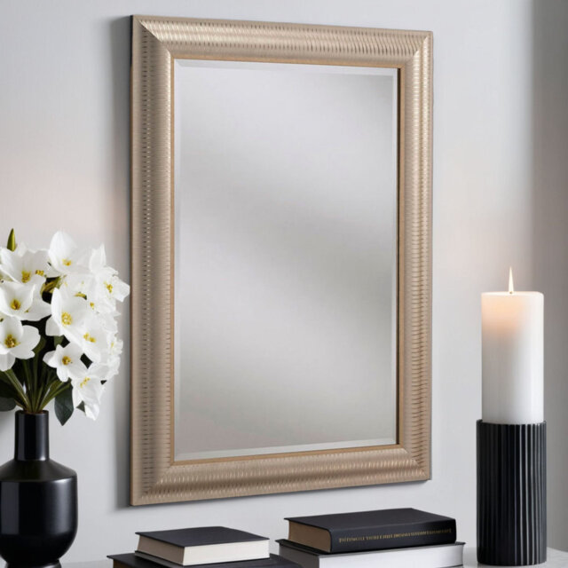 Abbeyville Framed Wall Mounted Accent Mirror
