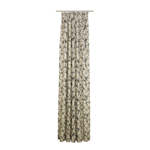 Lovitz Pinch Pleat Room Darkening Single Curtain