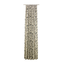 Lovitz Pinch Pleat Room Darkening Single Curtain