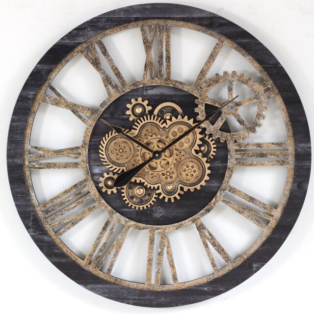 Solid Wood Wall Clock