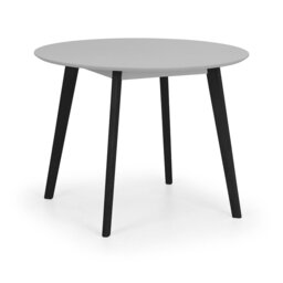 Aramis Round Solid Wood Base Dining Table