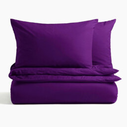 Microfibre Solid Colour Duvet Cover Set