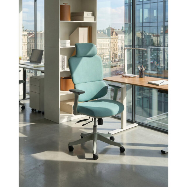 Office Chair with Headrest