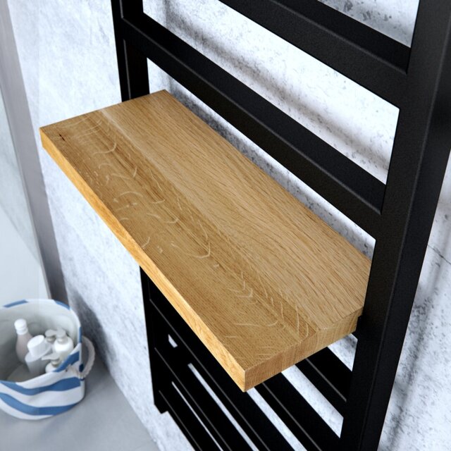 Oak Solid Wood Bracket Shelf