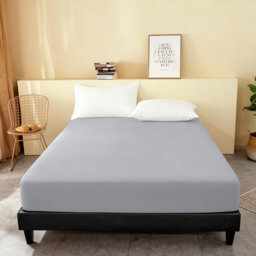 Super Soft Microfiber Fitted Sheet – 25cm Deep Pocket, Brushed Finish