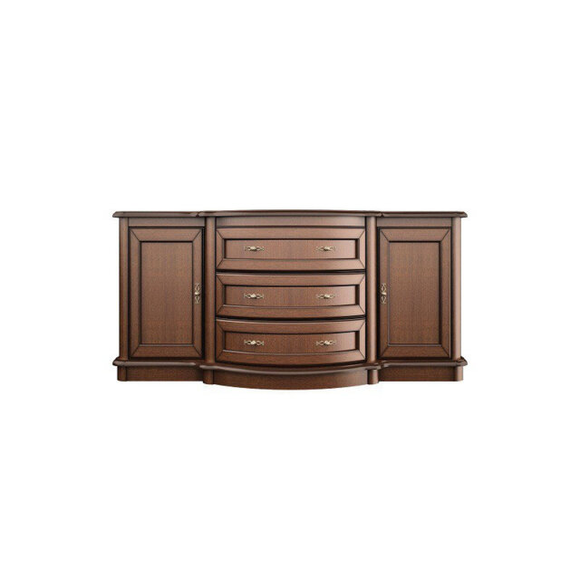 Derricka 180cm W 3 - Drawer Chest of Drawers