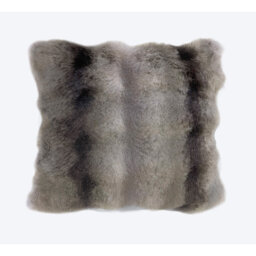 Luxury Supersoft Faux Fur Printed Cushion Alpine Husky Cushion