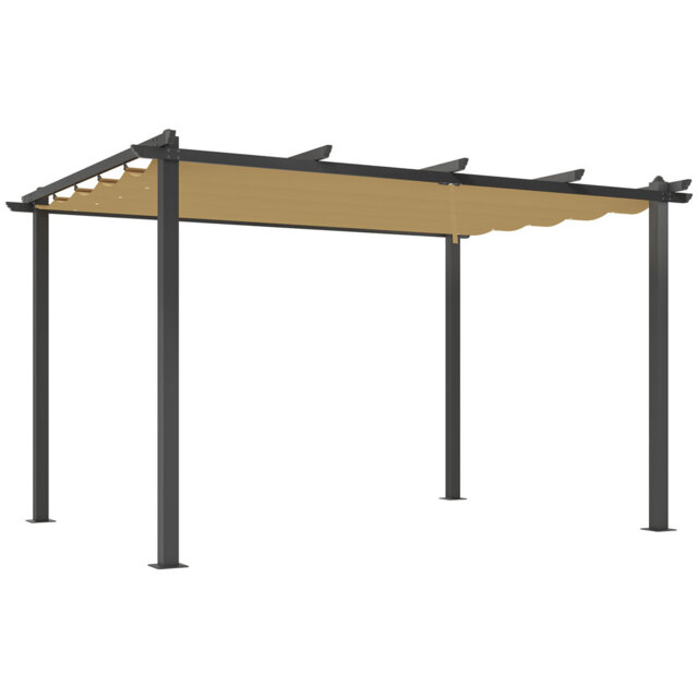 2.37m x 3.95m x 2.96m Pergola