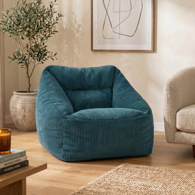 Natalia Corduroy Armchair Bean Bag