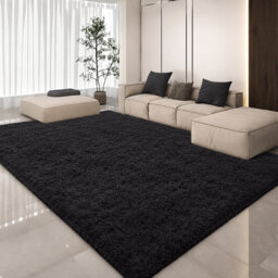 Luxury Plush Shaggy Area Rug & Runner, Soft Deep-Pile Non-Slip Living Room Carpet