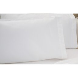 Plain Dye 200 TC Egyptian-Quality Cotton 100% Cotton Plain Weave Housewife Pillow Case