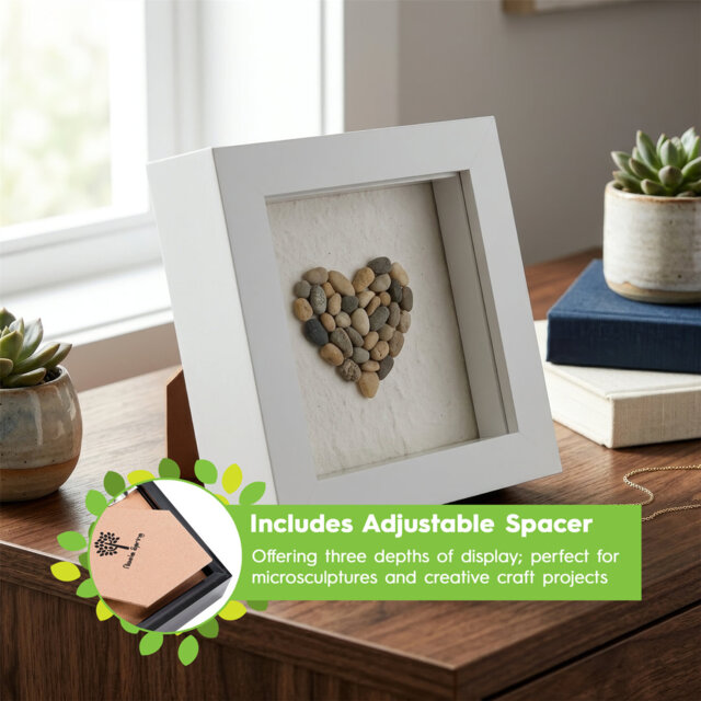 "3D Box Photo Frame - 6"" x 6"""