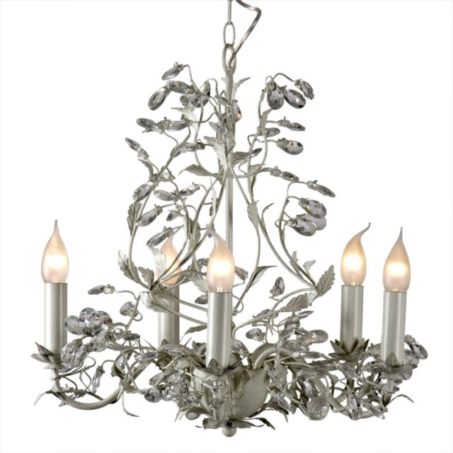 Glasser 5 - Light Candle Style Chandelier