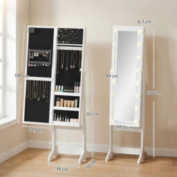 Freestanding Jewelry Armoire