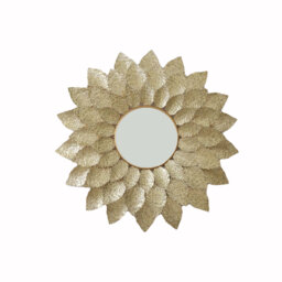 Deverel Metal Round Wall Mirror