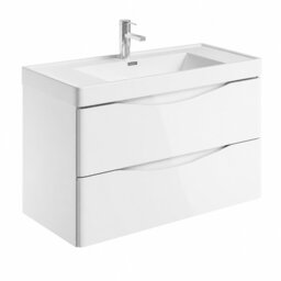 Stanhope 900mm Single Bathroom Vanity with Integrated Stone Basin
