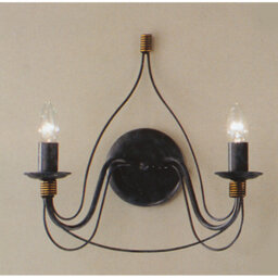 Aries 2-Light Candle Wall Light