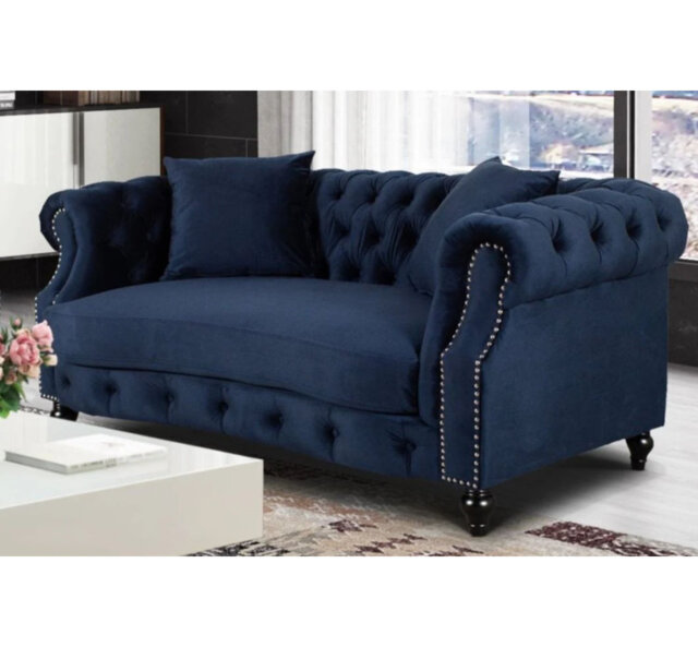 Mocanaqua 2 Seater Velvet Sofa