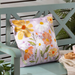Indoor / Outdoor Square Throw Cushion Cover