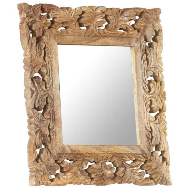 Nardone Solid Wood Framed Wall Mounted Accent Mirror