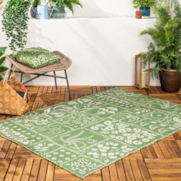 Forage Garden 120cm X 170cm Indoor / Outdoor Area Rug
