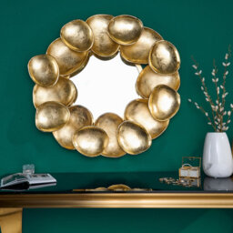 Hoch Circle Aluminium Framed Wall Mounted Accent Mirror