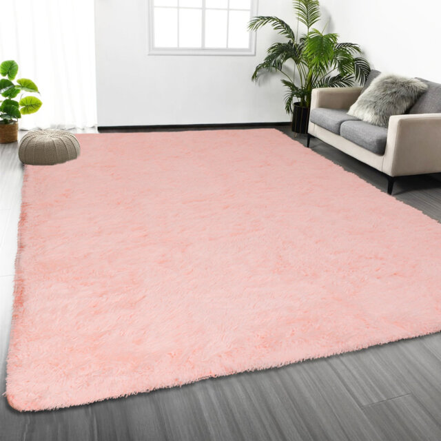 Plush Shaggy Area Rug â Soft High Pile Floor Rug For Living Room, Bedroom & Lounge