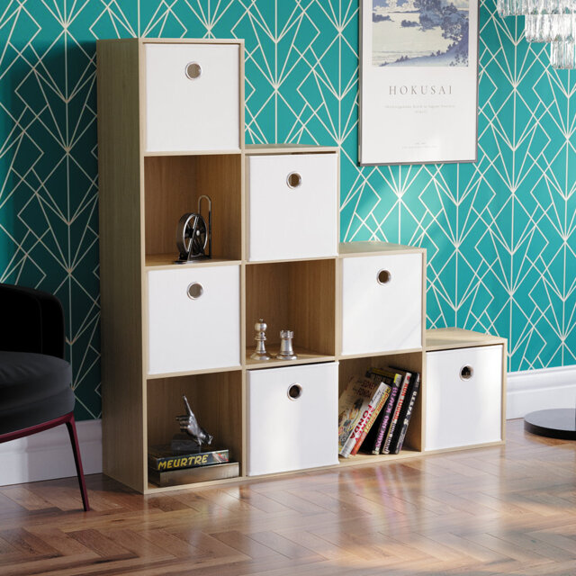 Penhook 128 cm H x 128 cm W Cube Bookcase