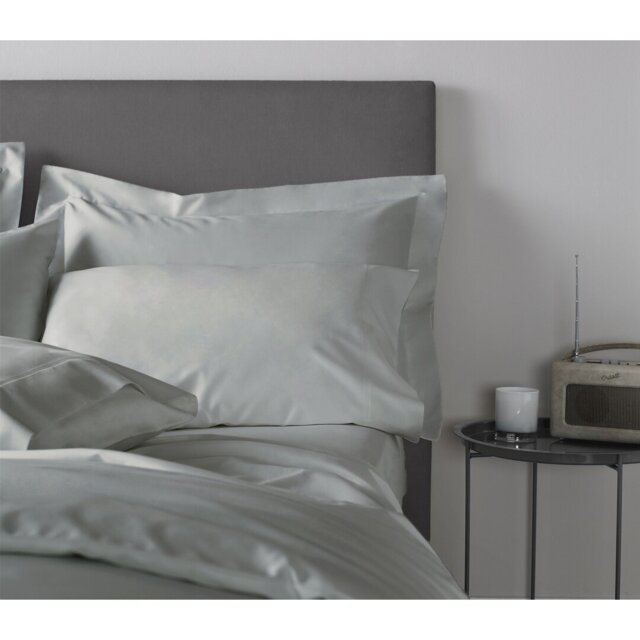 400 Thread Count 100% Cotton Sateen Oxford Pillowcase Pair