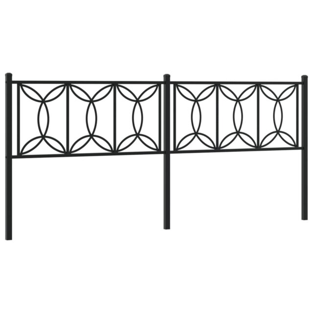 Vidaxl Metal Replace Headboard White 200 Cm