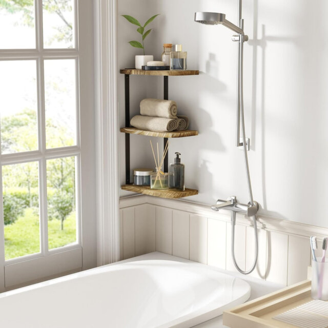 MDF Corner Shelf