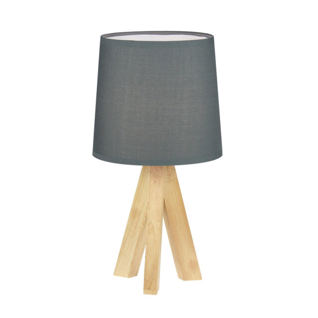 Holladay Solid Wood Tripod Lamp