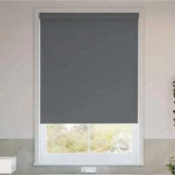 ndoor Blackout Roller Shade for Windows, Trimmable Custom Fit Window Blind with Light Blocking & Privacy