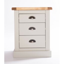 Aurelius 45cm W Plywood / Laminate Board Bedside Table