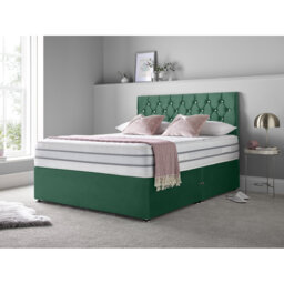 Boltwood Upholstered Divan Bed with Mattress