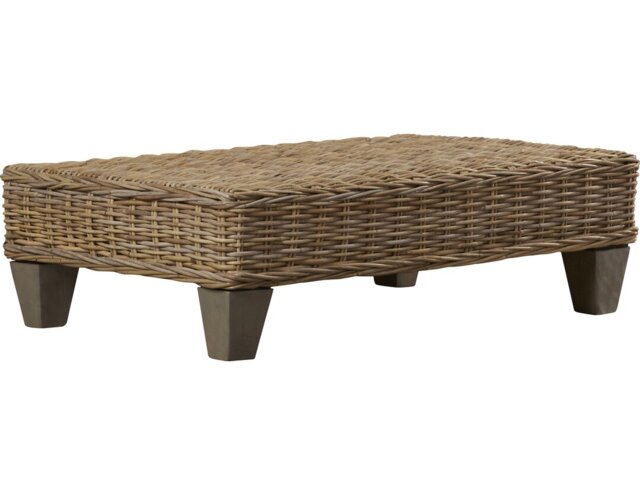 Fetter Rattan Wood Bench