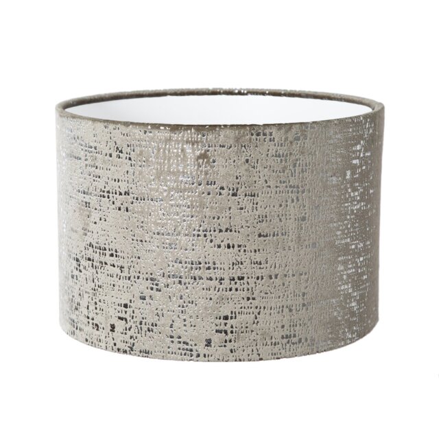 Velvet Drum Lamp Shade ( Screw On )