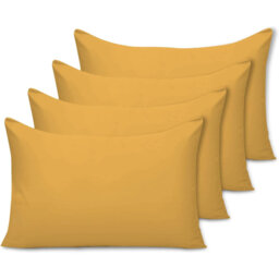 Pillow Cases Super Soft Brushed Microfibre Pillow Covers Breathable Hypoallergenic Non Iron Envelope Closure