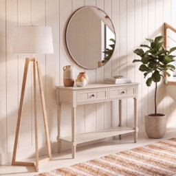 Brookshire 30.48 cm Solid Wood Top Console Table