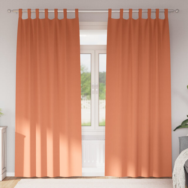Curtains With Curtains 2 Pcs Polyester
