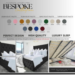 Ericka Chesterfield Ottoman Storage Bed - Deep Button-Tufted Velvet Upholstered Bed Frame