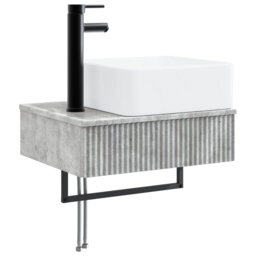 Single Bathroom Vanity with Ceramic Basin