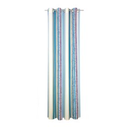 Peachey Synthetic Eyelet single Curtain Panel, opaque