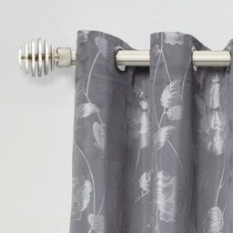 Metal Sliced Antique Brass Stainless Steel Adjustable 160cm to 300cm 2cm Single Curtain Pole