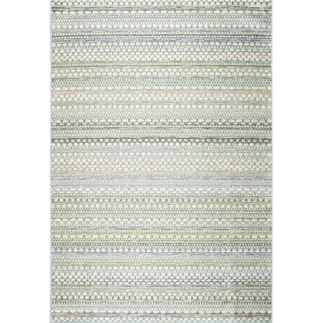 Shelford Striped Indoor / Outdoor Area Rug