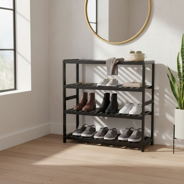 12 Pair Shoe Rack