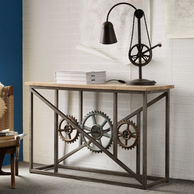Winchcombe 120cm Solid Wood Top Console Table