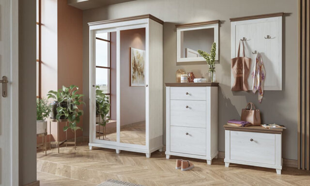 Sliding Door Wardrobe - Abyaan W120cm